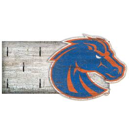 Fan Creations - Boise State Broncos 6" x 12" Mounted Key Holder - Multicolor