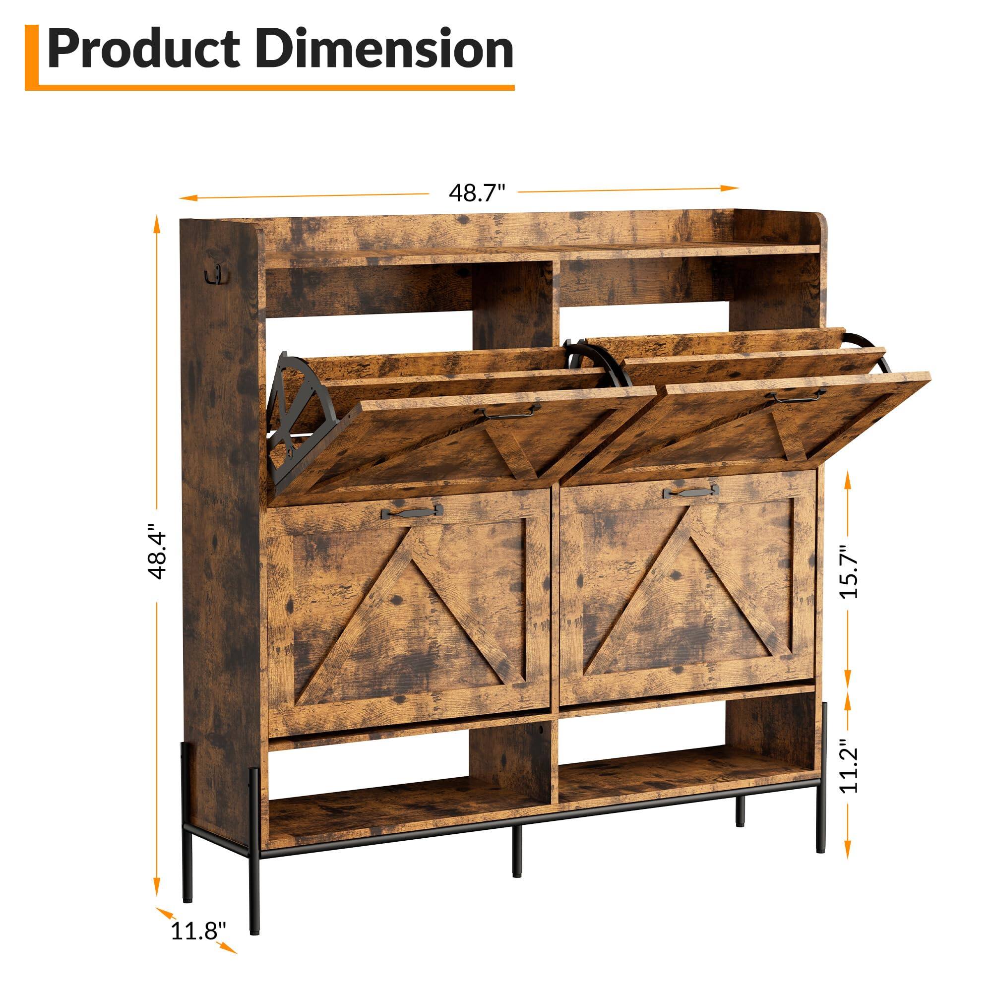 Product Dimension  
48.7" x 48.4" x 15.7" x 11.2" x 11.8"