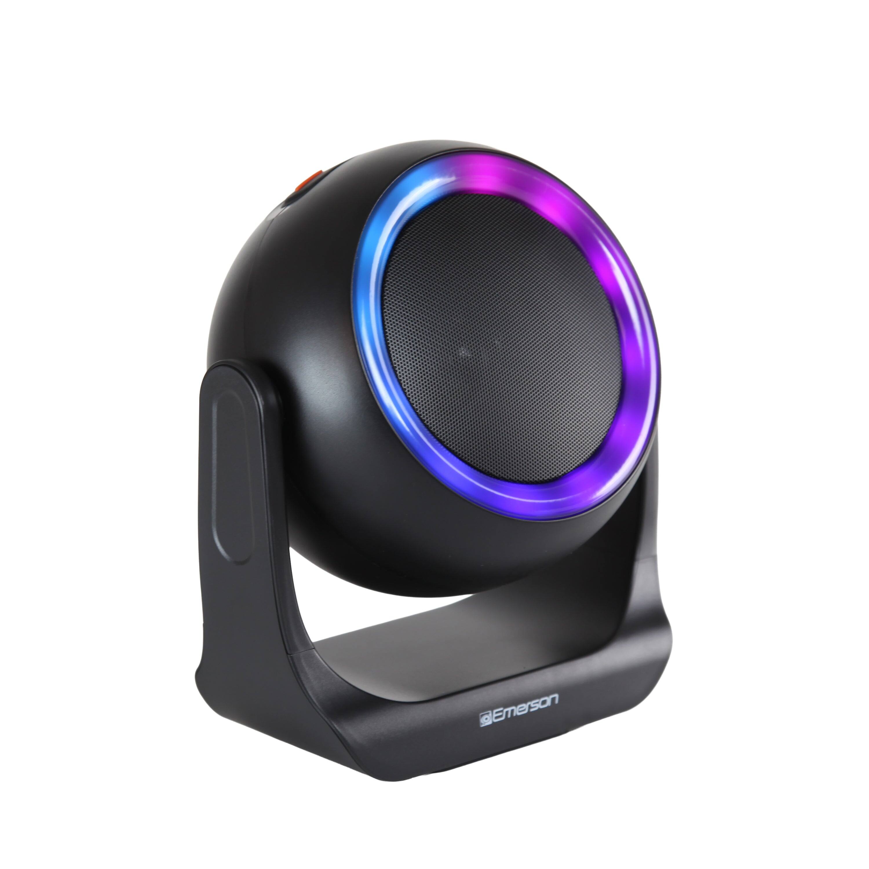 Angle. Emerson - MOUNT Bluetooth® Speaker - Black.