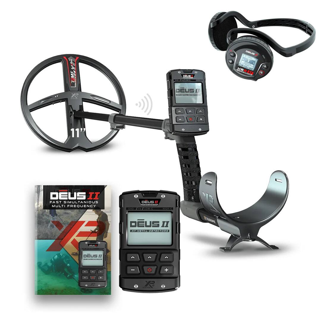 DEUS II  
FAST SIMULTANIOUS MULTI FREQUENCY  
DEUS II  
DEUS II XP METAL DETECTOR