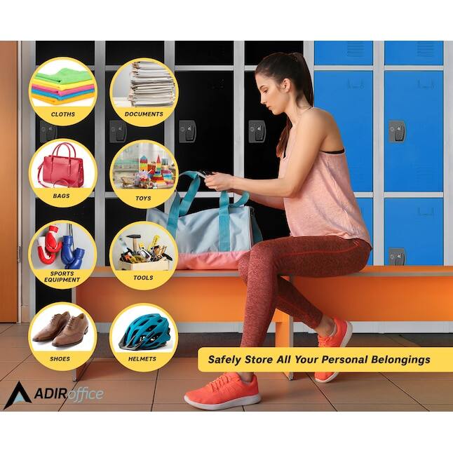 CLOTHS, DOCUMENTS, BAGS, TOYS, SPORTS EQUIPMENT, TOOLS, SHOES, HELMETS, Safely Store All Your Personal Belongings, ADIR office