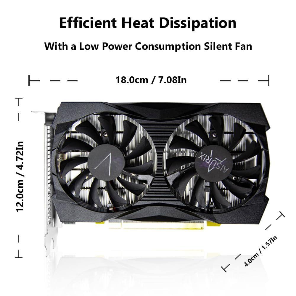 Efficient Heat Dissipation  
With a Low Power Consumption Silent Fan  

18.0cm / 7.08In  
12.0cm / 4.72In  
4.0cm / 1.57In
