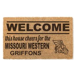 Jardine - Missouri Western State Griffons 18" x 30" Welcome Doormat - Brown