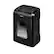 Front. Fellowes - Powershred 12C 12-Sheet Cross-Cut Personal Shredder - Black.