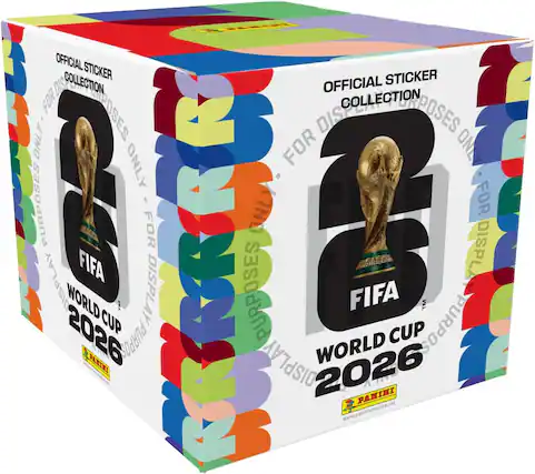 OFFICIAL STICKER COLLECTION
FOR DISPLAY PURPOSES ONLY
FIFA WORLD CUP 2026
PANINI
www.paniniamerica.net
