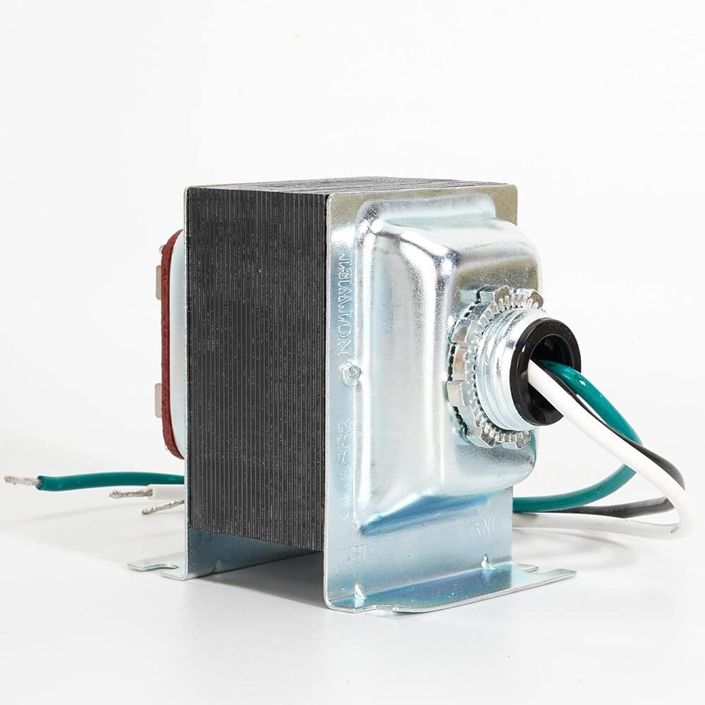 Left. Schertz - Hardwired Door Chime Transformer, Thermostat Power Adapter, 16V 30VA - Style: 16V 30VA.