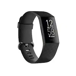 Fitbit - Charge 4 Activity Tracker with GPS, Heart Rate & Swim Tracking, One Size (S/L Bands) - Black - (2020)