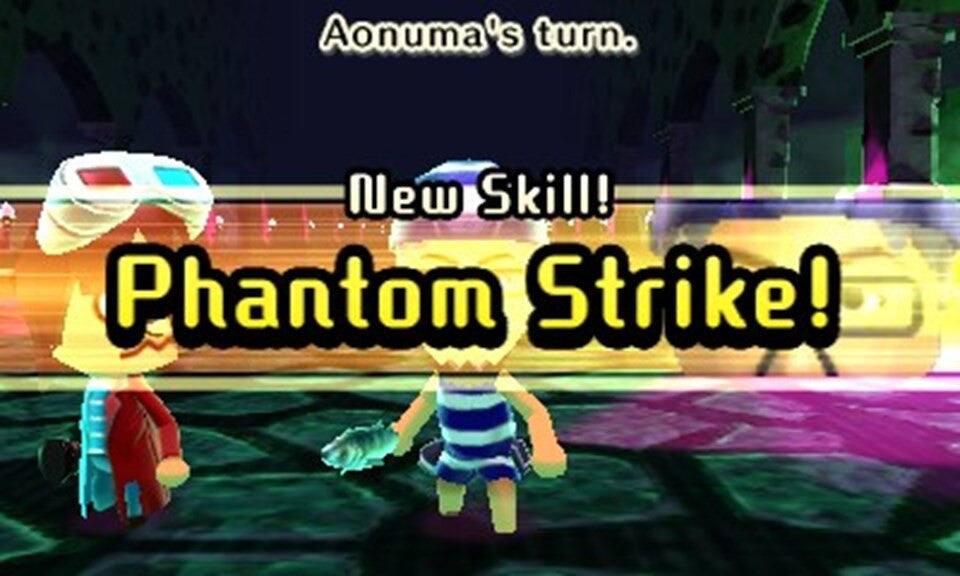 Aonuma's turn.  
New Skill!  
Phantom Strike!