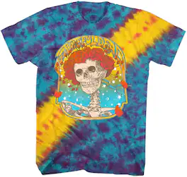 PopMarket - Grateful Dead - Grateful Dead - Bertha Verticle Tie Dye T-Shirt - 2XL Tie-Dye 20GFD107A5 - APPAREL - Multicolor