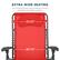 EXTRA WIDE SEATING
An oversized steel frame features sturdy armrests for added support
24.25"
29.75"