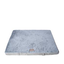 Armarkat - Large Memory Foam Orthopedic Pet Bed Mat In Gray and Sage - Green