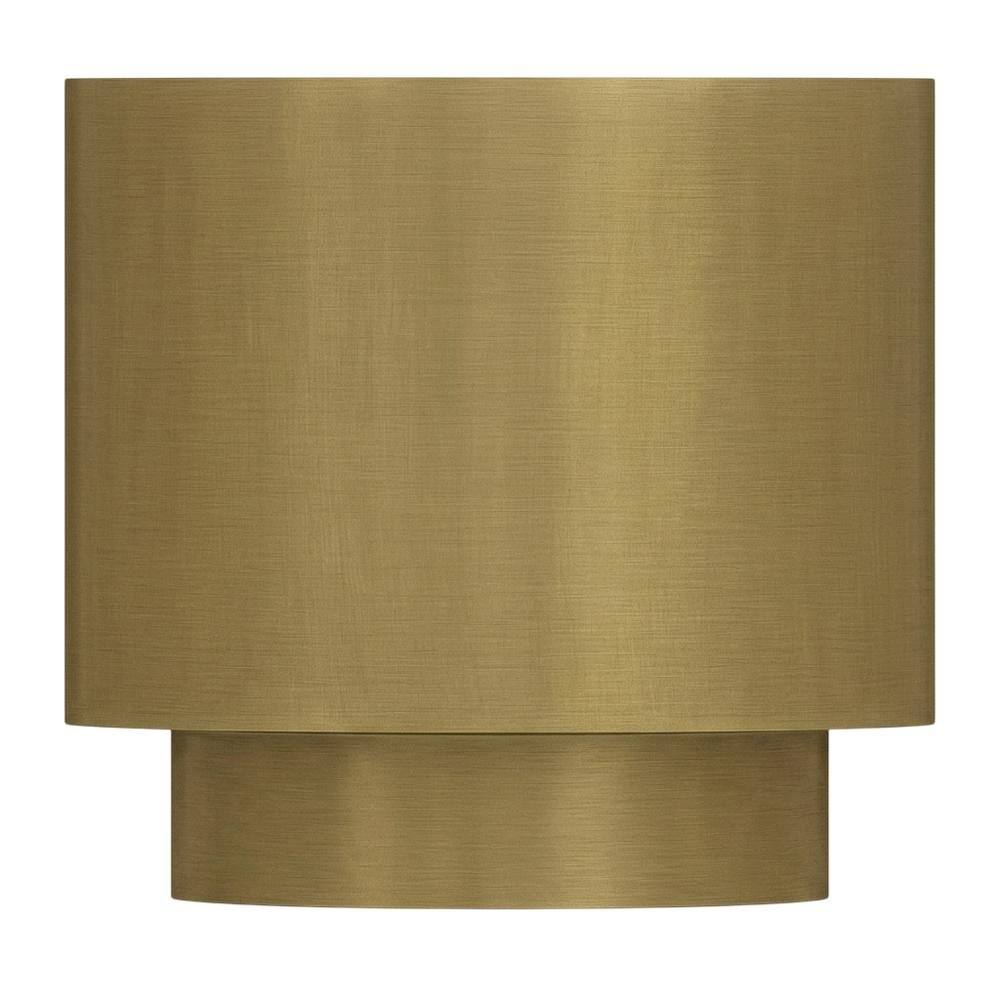 Left. Starlight Canyon Home - Round Bunching Side Table, Modern Contemporary Accent Table for Living Room - Gold.