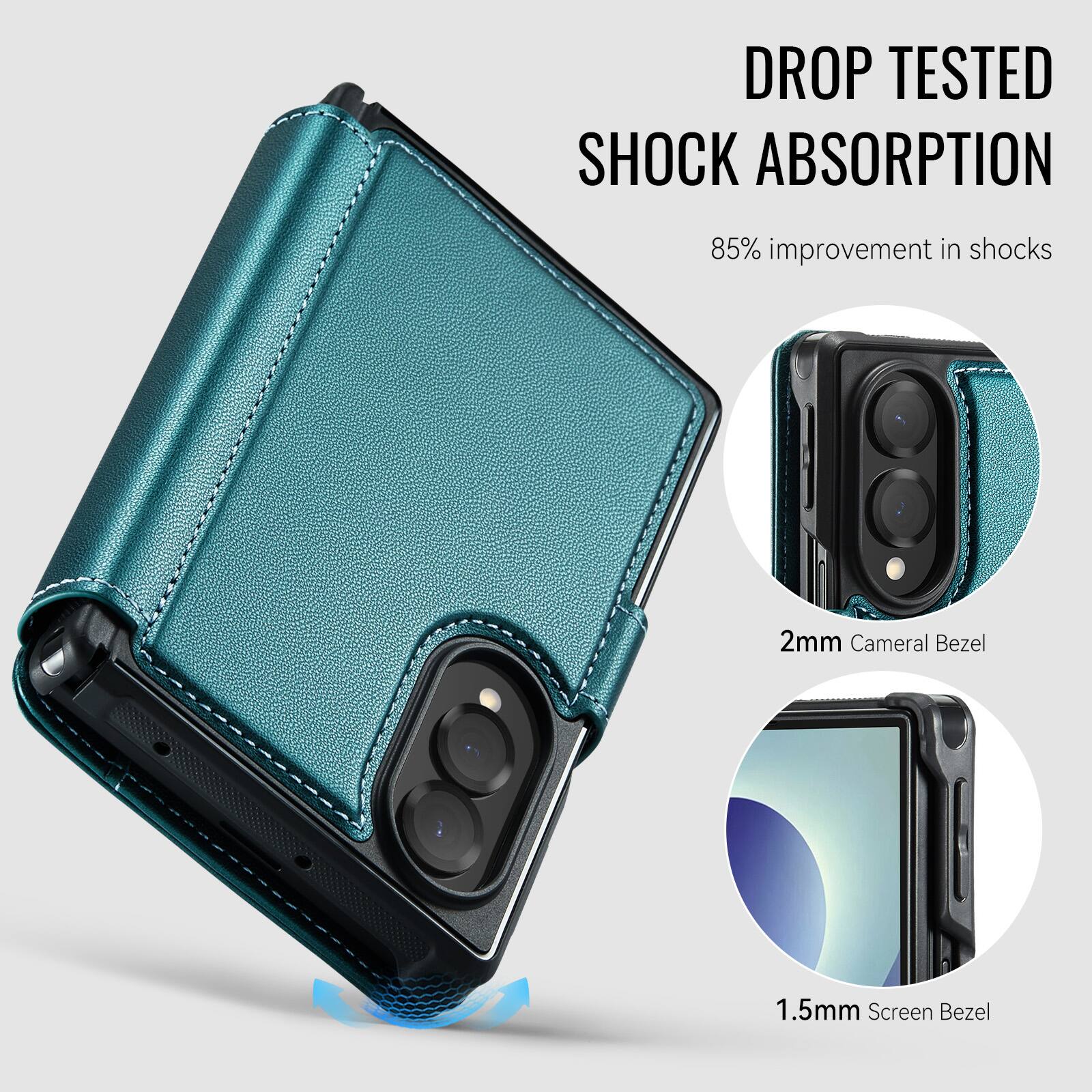 DROP TESTED SHOCK ABSORPTION  
85% improvement in shocks  
2mm Camera Bezel  
1.5mm Screen Bezel