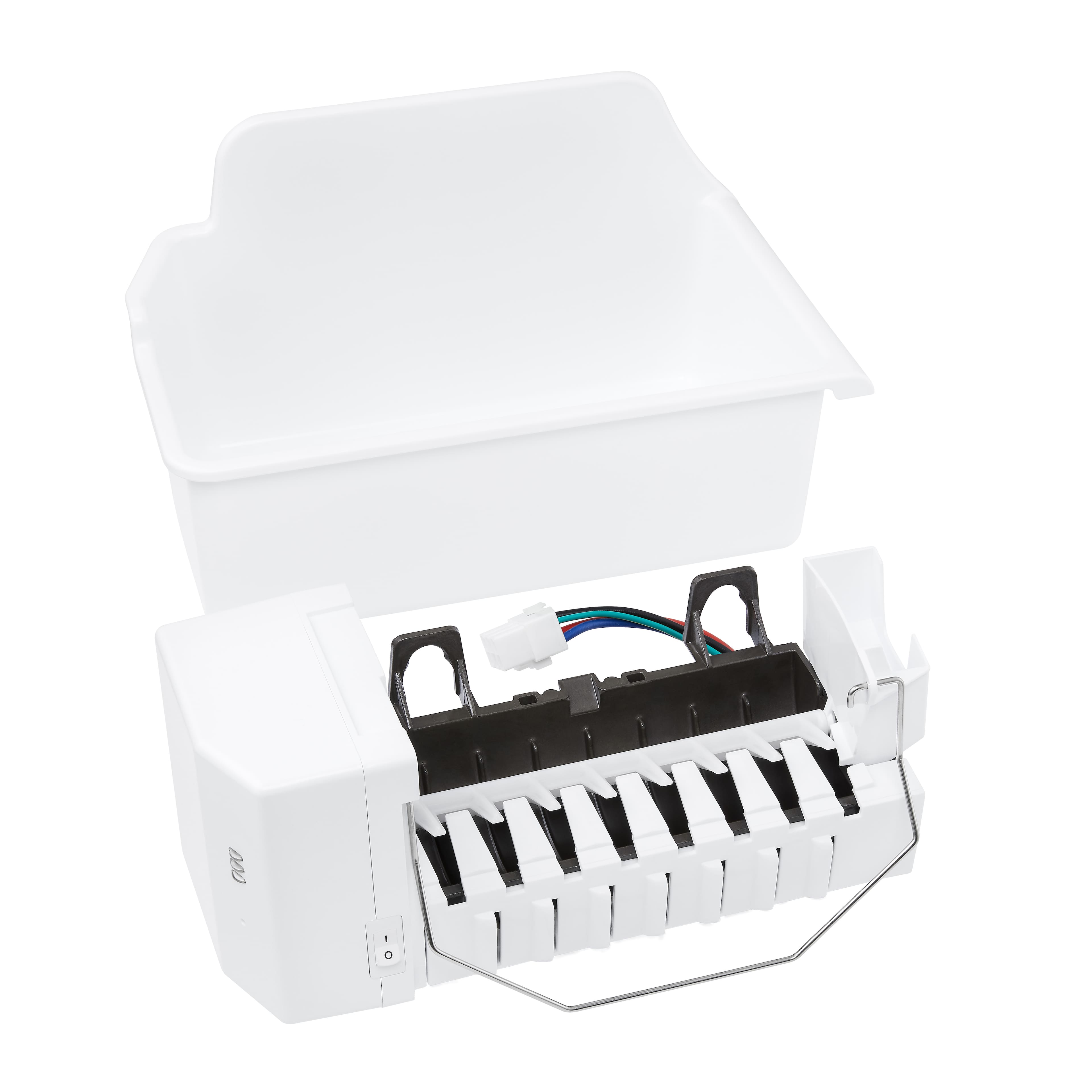 LG - Automatic Ice Maker - White - Front_Zoom