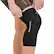 Angle. Tommie Copper - Unisex Compression Infrared Knee Sleeve - Black.