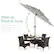 Built-in Pivot & Lock
Tilt the canopy to your desired angle to block the sun
