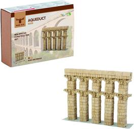 Wise Elk - Aqueduct Mini Brick Architecture Kit, 220 pcs - Multicolor