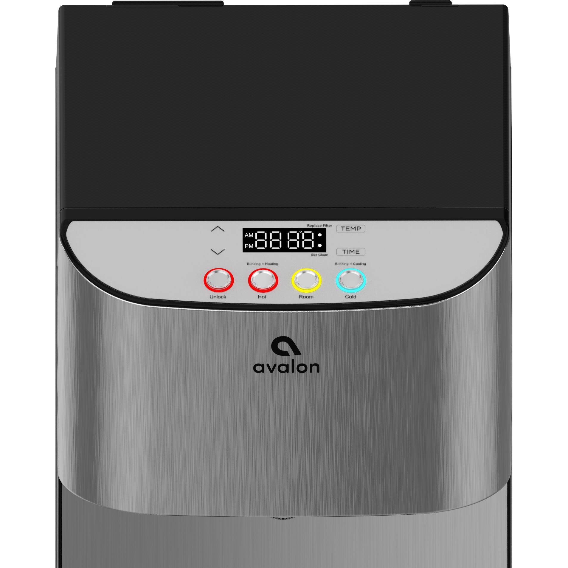 Angle. Avalon - A13 Bottleless Water Cooler - Gray.