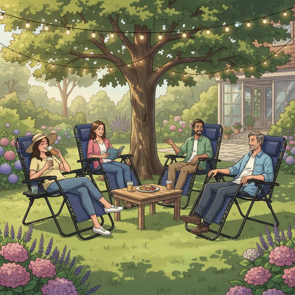 Alt View 6. AOITUN - 2-Pack Blue Zero Gravity Chairs - Outdoor Chaise Loungers for Adults, Folding Reclining Chair - Blue.