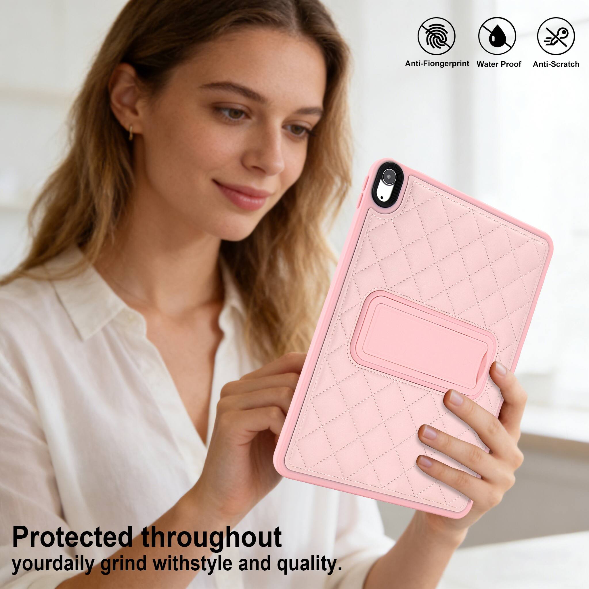 Anti-Fingerprint Water Proof Anti-Scratch Protected throughout your daily grind with style and quality.
