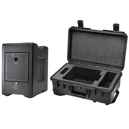 WD - G-RAID Shuttle 4-Bay Thunderbolt 3 and USB-C RAID Array with 96TB (4x 24TB) Removable HDD, Bundle with iM2500 Storm