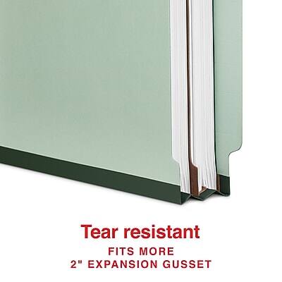 Tear resistant  
FITS MORE  
2" EXPANSION GUSSET