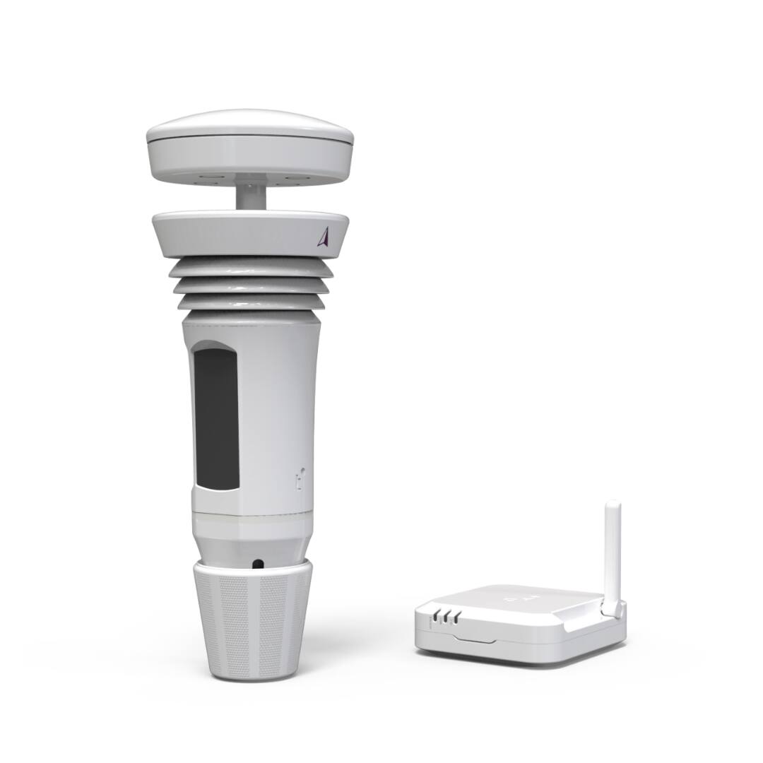 Front. WeatherFlow-Tempest - Tempest Weather Station - White.