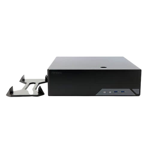 Antec - VSK2000-U3_US Black Micro ATX Computer Case,92 mm Temperature Controlled Fan Included - Black