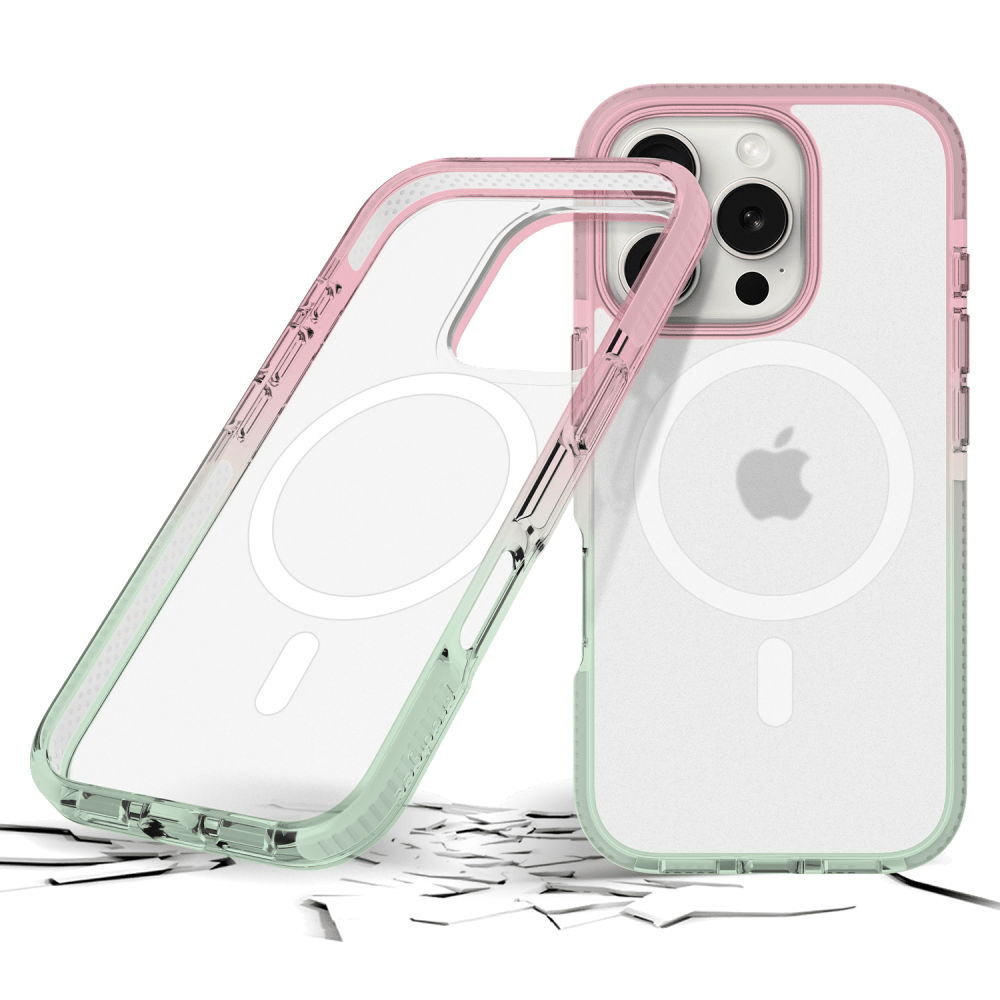 Alt View 4. Prodigee - Flow MagSafe Case for Apple iPhone 16 Pro Max - Pink Multicolor.