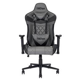 Forest'nSky - Sport Ergonomic Gaming Chair, Grey, High-Back Racing Seat with Lumbar Support - Gray