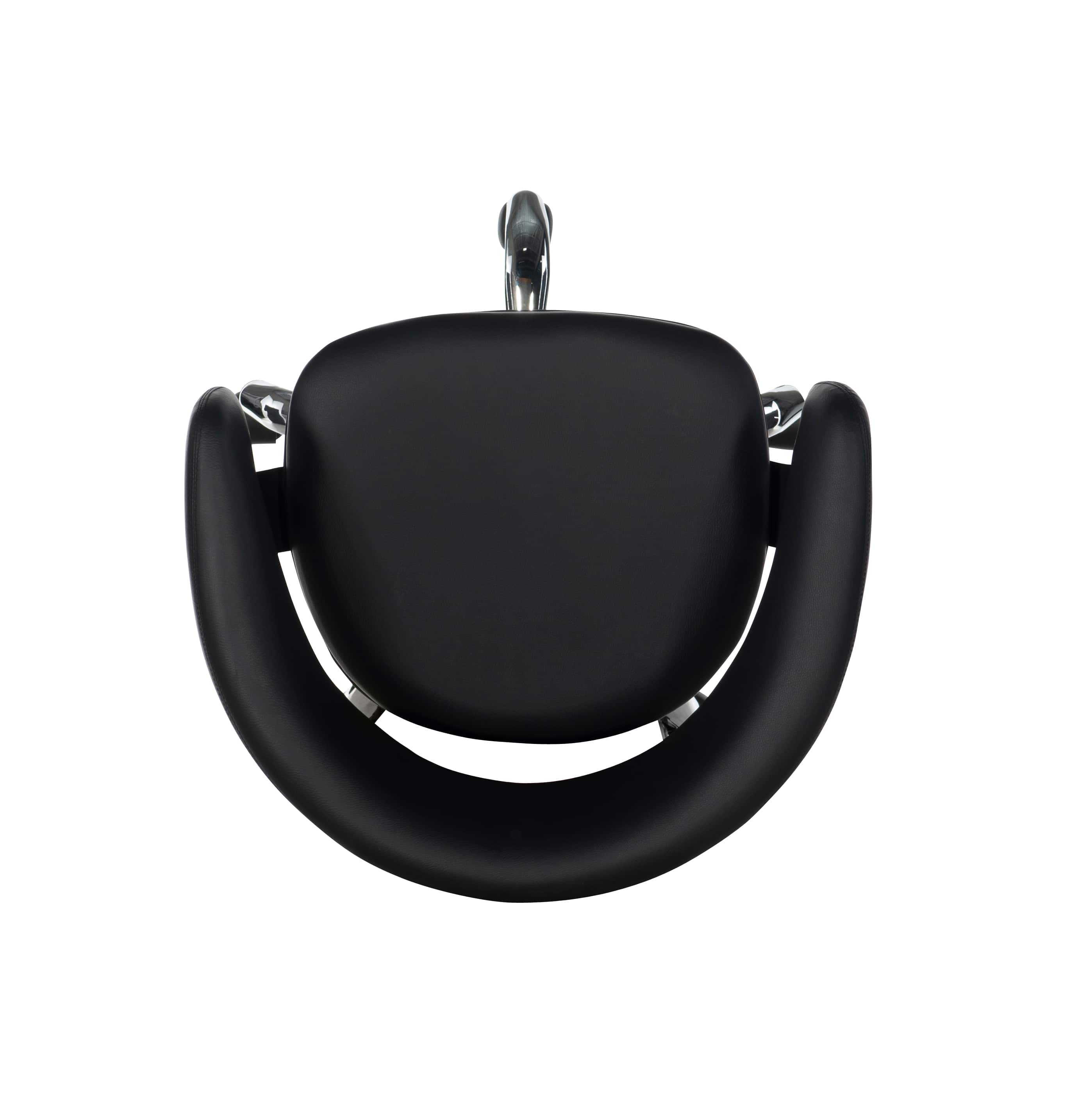 Alt View Zoom 18. Linon Home Décor - Simken Faux Leather Gas Lift Desk Chair - Black.