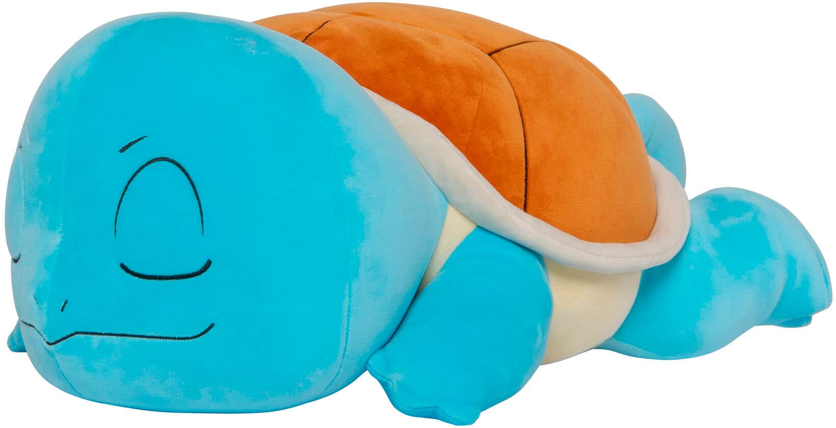Alt View 1. Jazwares - Pokémon 18" Premium Plush - Sleeping Pose - Squirtle.