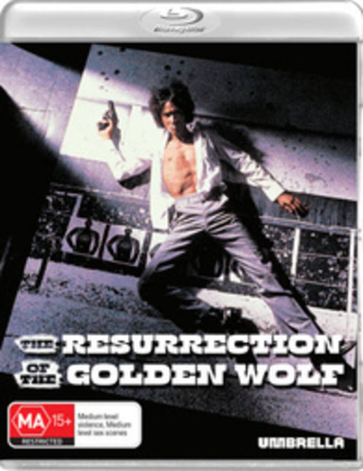 Front. The Resurrection of the Golden Wolf (aka The Golden Wolf Revives)   - BLU-RAY.
