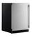 Alt View 7. KitchenAid - 5.0 Cu. Ft. Undercounter Refrigerator - Black Cabinet/Stainless Doors.