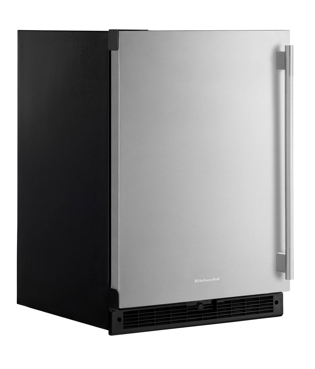 Alt View 7. KitchenAid - 5.0 Cu. Ft. Undercounter Refrigerator - Black Cabinet/Stainless Doors.