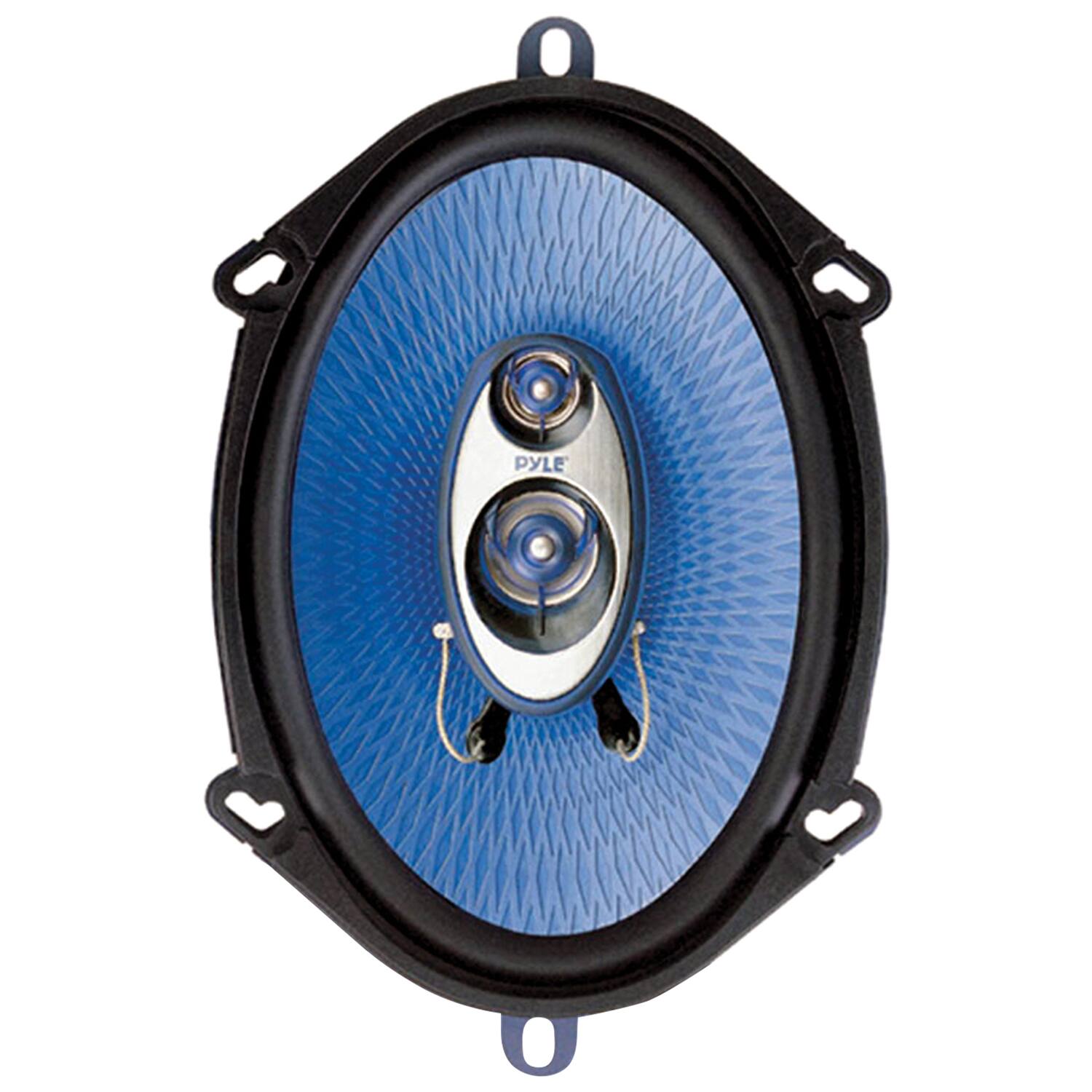 Back. Pyle - Pyle 5” x 7” Car Sound Speaker (Pair) - Upgraded - Black.