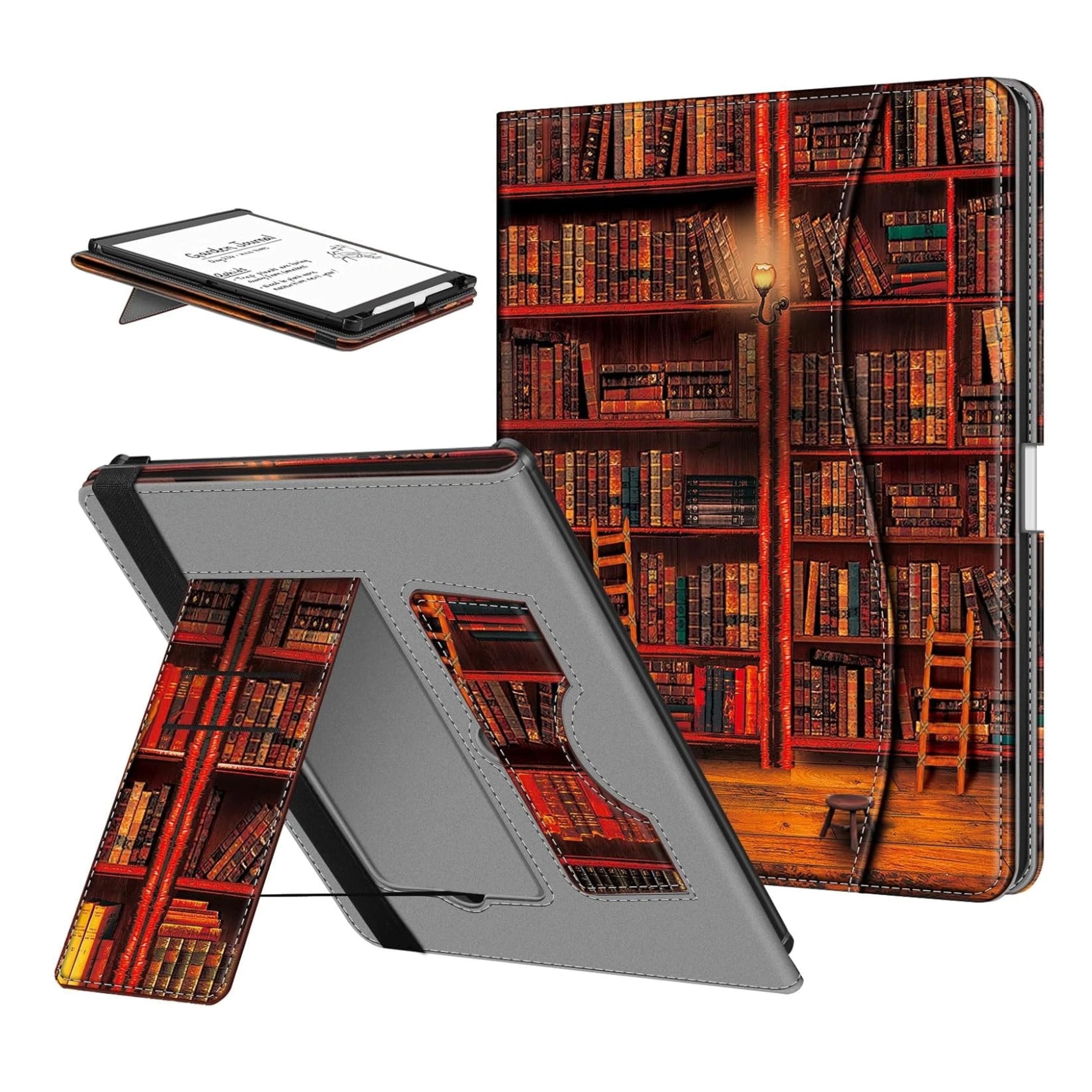"Kitcheniva - PU Leather Foldable Stand Case For 11"" Kindle Scribe (3rd Gen 2025) - Library" price history on PriceWatchPro