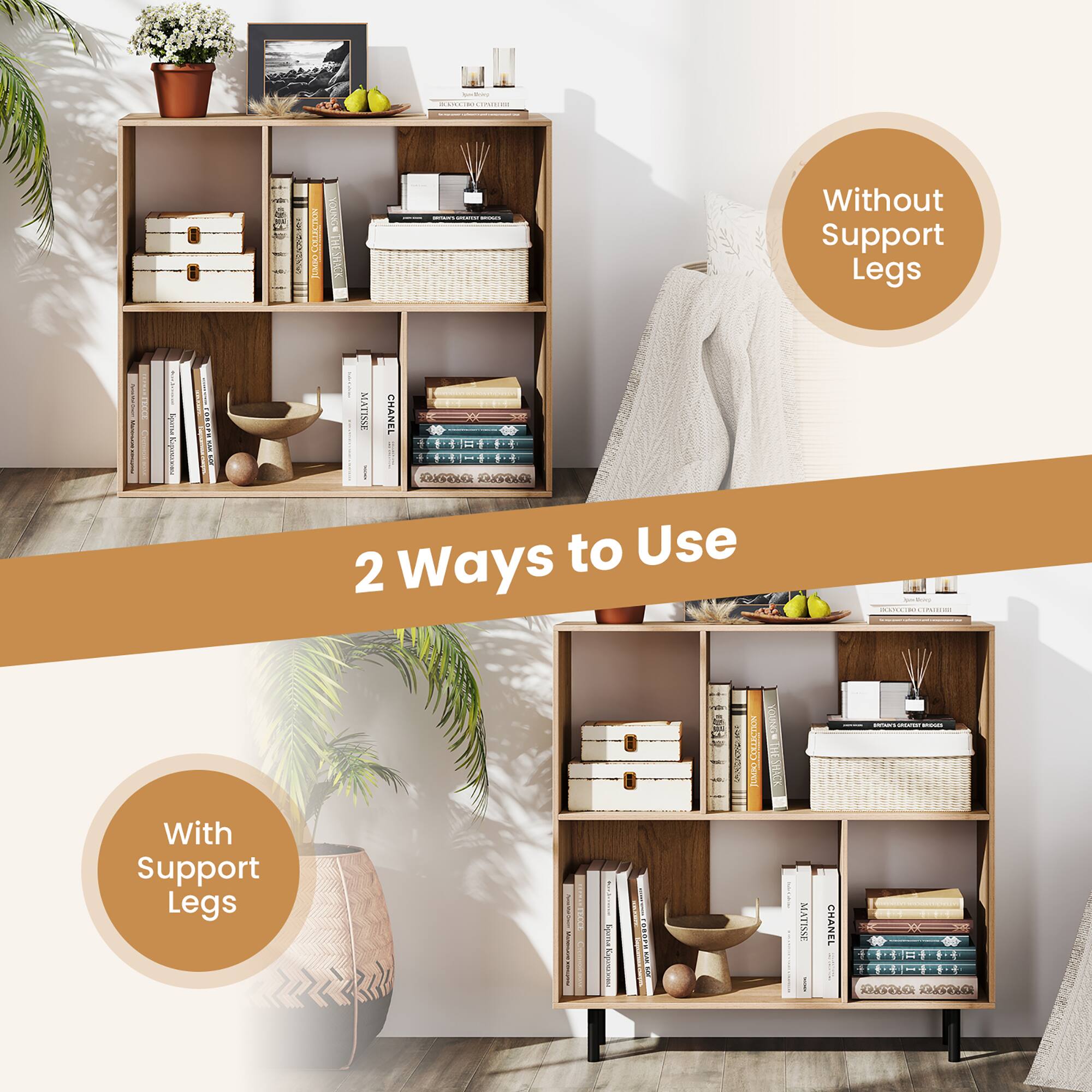 Without Support Legs

With Support Legs