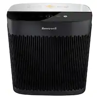 Honeywell - Allergen Plus HEPA Air Purifier, Extra-Large Rooms (500 sq.ft) - Black - Front_Zoom