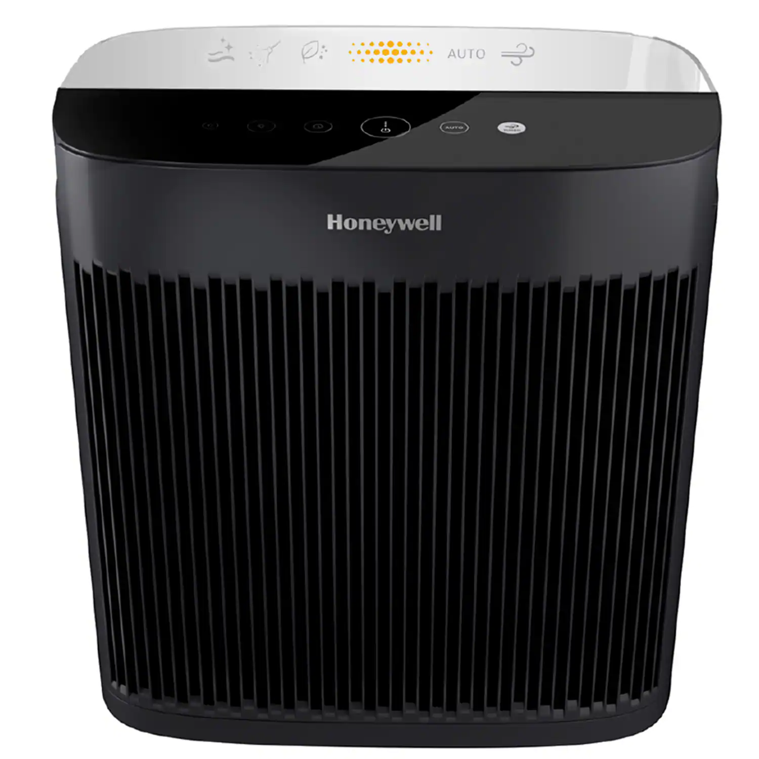 The text on the image reads "Honeywell," which is the brand name of the heater.