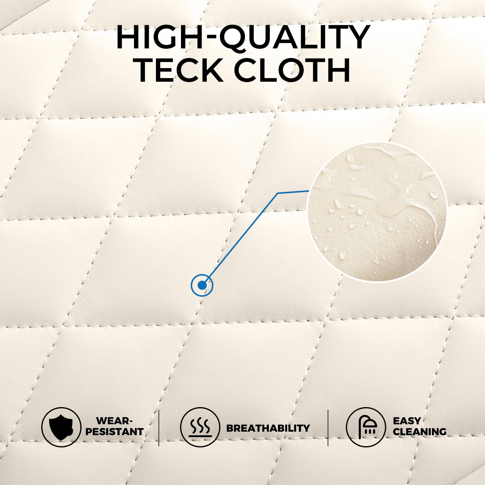 HIGH-QUALITY TECH CLOTH

WEAR-RESISTANT  
BREATHABILITY  
EASY CLEANING