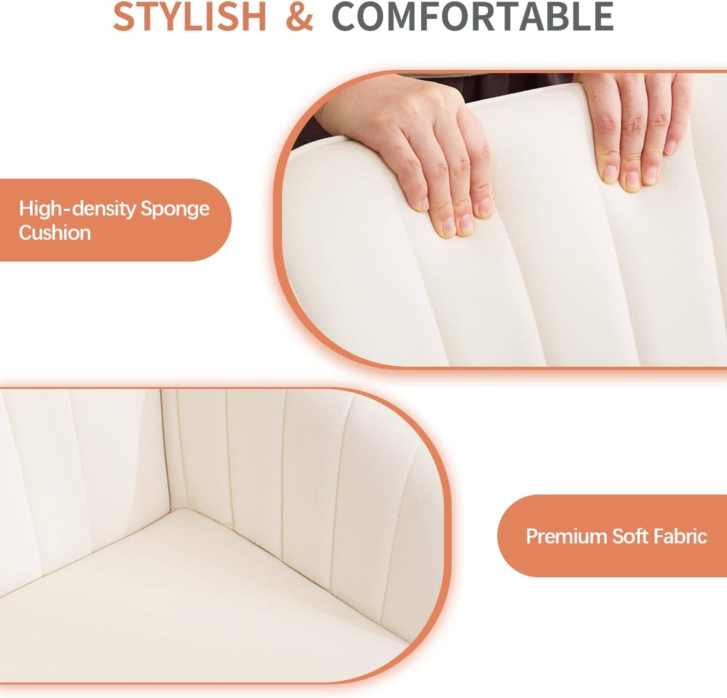 STYLISH & COMFORTABLE

High-density Sponge Cushion

Premium Soft Fabric