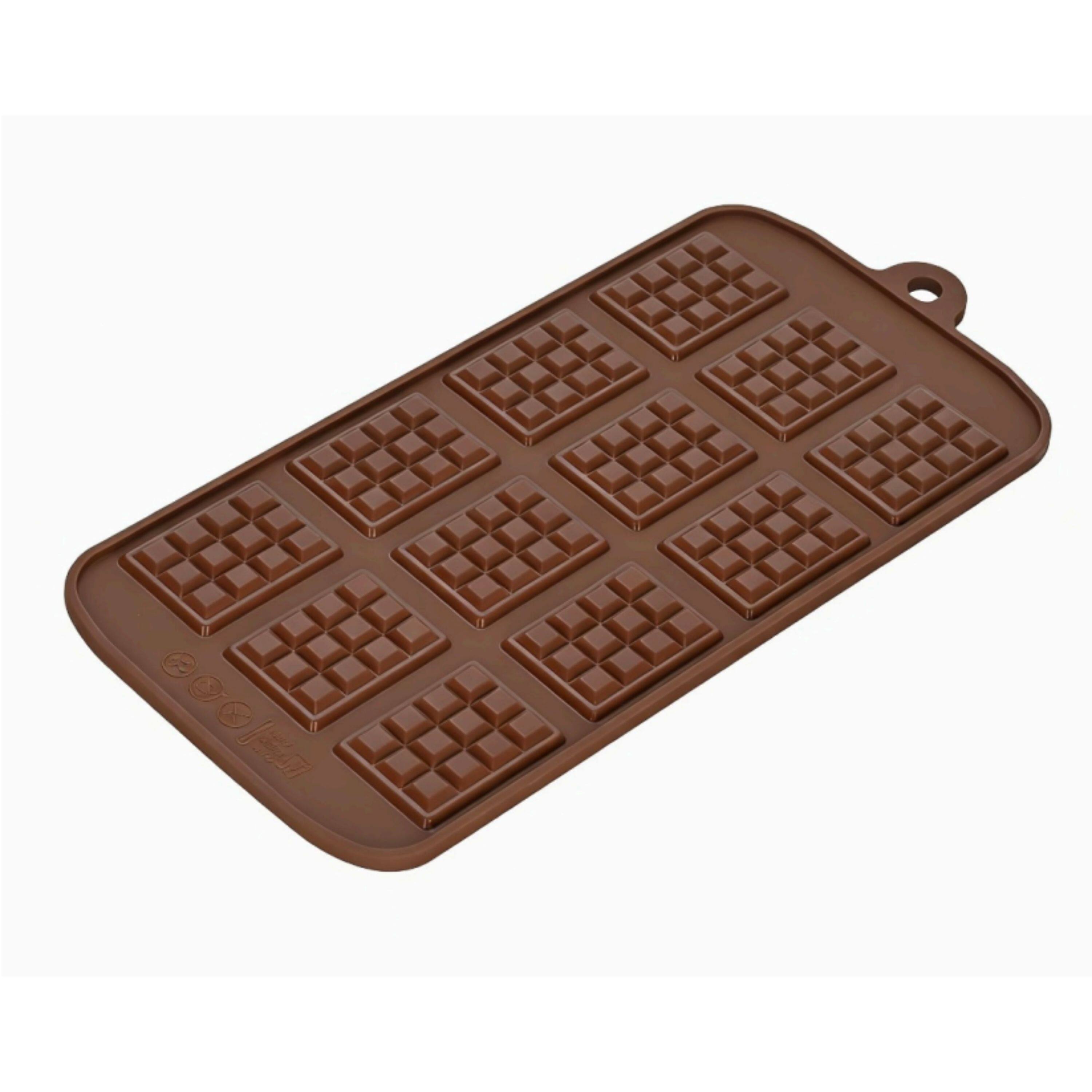 Kitcheniva - Silicone Mini Chocolate Bar Mold (4.2 x 8.9 Inch) - Makes 12 Mini Chocolate Bars, Bar Size (1.1 x 1.5 Inch) price history on PriceWatchPro