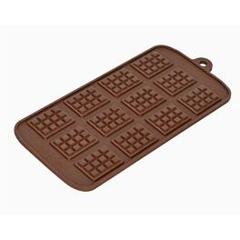 Kitcheniva - Silicone Mini Chocolate Bar Mold (4.2 x 8.9 Inch) - Makes 12 Mini Chocolate Bars, Bar Size (1.1 x 1.5 Inch)
