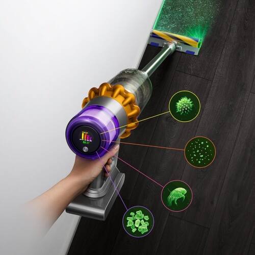 Dyson V15 Detect Total Clean Extra Cordless Vacuum Yellow 448182