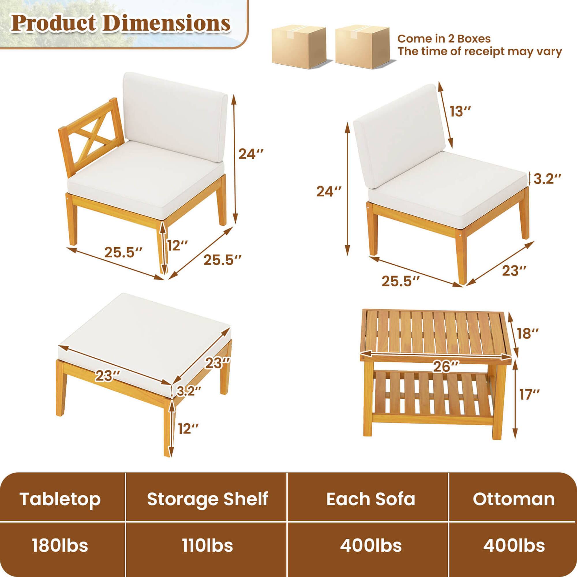 Product Dimensions:

* Tabletop Storage Shelf: 18" x 23" x 3.2"
* Sofa: 24" x 24" x 25.5"
* Ottoman: 23" x 23" x 23"
* 18" x 25.5" x 25.5"
* 12" x 25.5" x 25.5"
* 12" x 23" x 23"
* 18" x 23" x 3.2"
* 17" x 12" x 23"
* 17" x 12" x 23"
* 17" x 12" x 23"
* 17" x 12" x 23"
* 17" x 12" x 23"
* 17" x 12" x 23"
* 17" x 12" x 23"
* 17" x 12" x 23"
* 17" x 12" x 23"
* 17" x 12" x 23"
* 17" x 12" x 23"
* 17" x 12" x 23"
* 17" x 12" x 23"
* 17" x 12" x 23"
* 17" x 12" x 23"
* 17" x 12" x 23"
* 17" x 12" x 23"
* 17" x 12" x 23"
* 17" x 12" x 23"
* 17" x 12" x 23"
* 17" x 12" x 23"
* 17" x 12" x 23"
* 17" x 12" x 23"
* 
