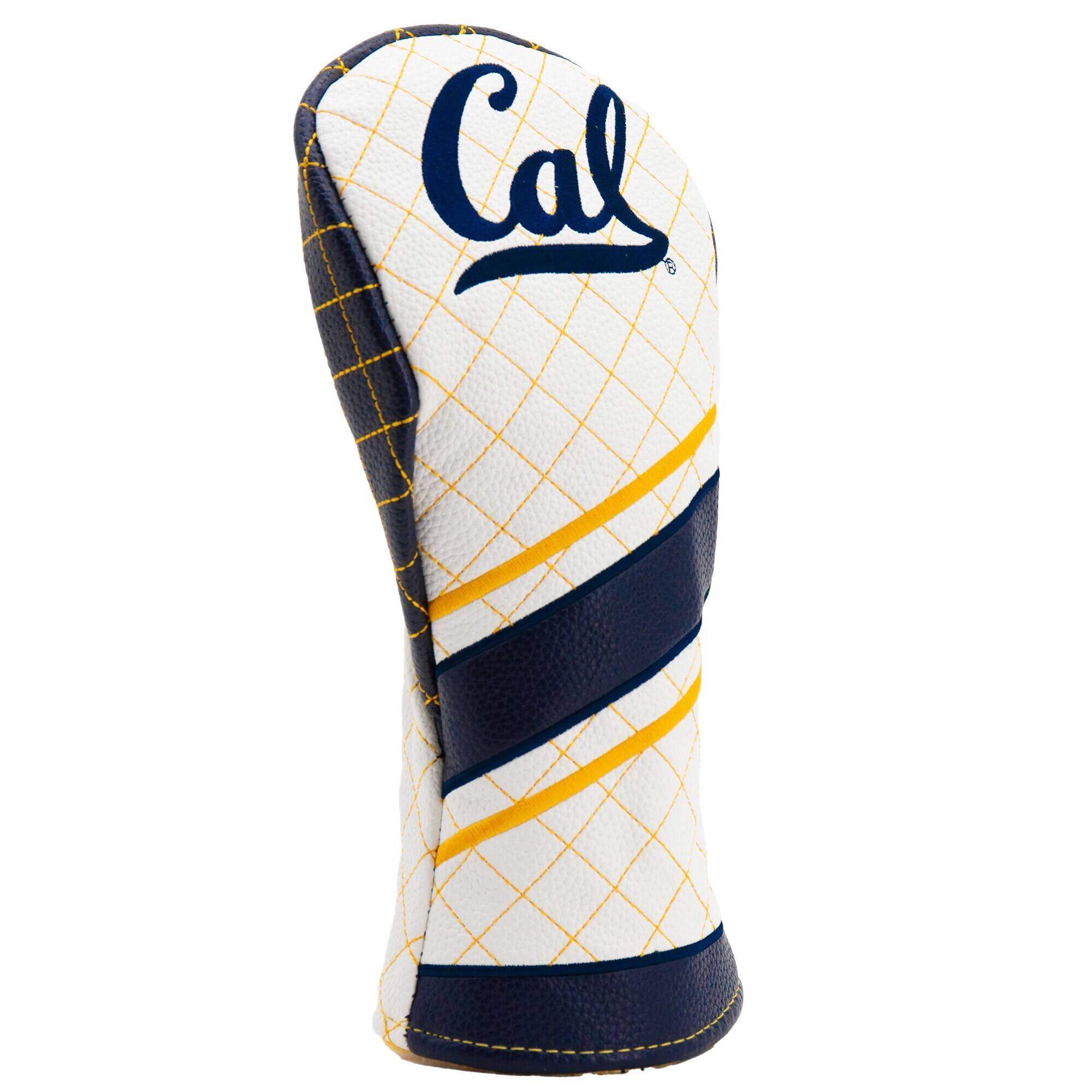 Alt View 2. Team Golf - Cal Bears Striped Quilted Fairway Headcover - Multicolor.