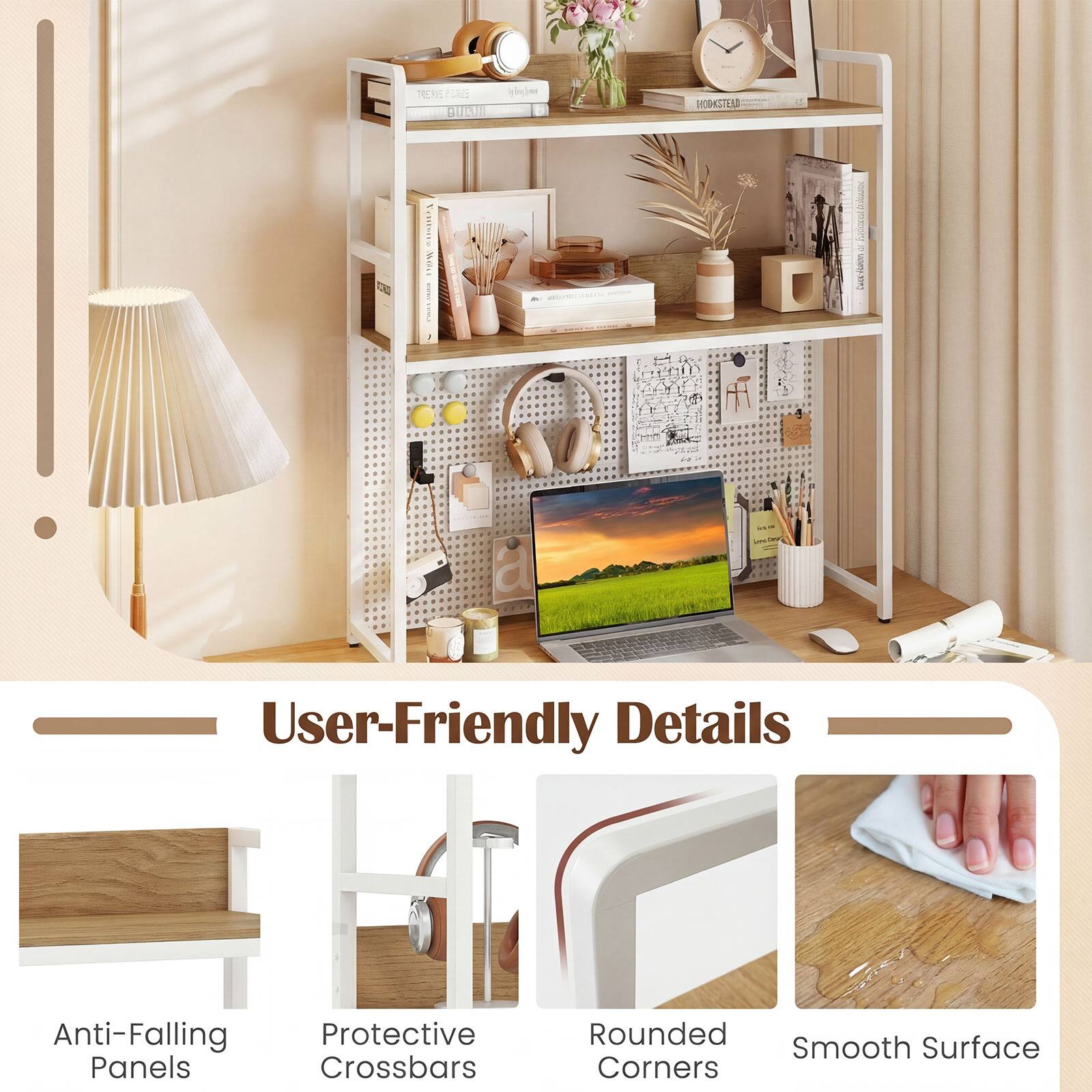 16 FOAE - TURAN l H Vrumas Wo PR I Laoraut 1 S LCOnL

User-Friendly Details
- Anti-Falling Protective Panels
- Crossbars
- Rounded Corners
- Smooth Surface