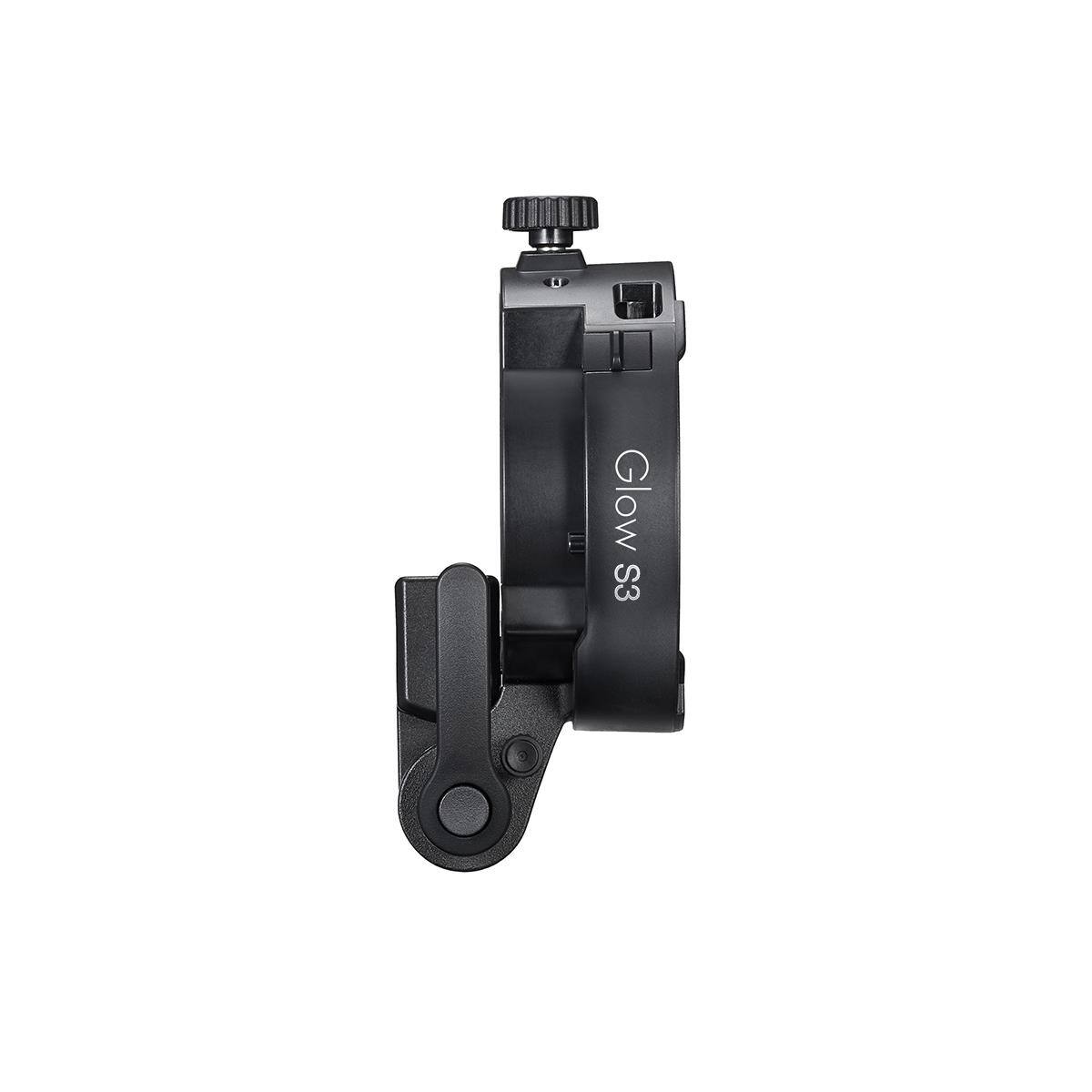 Alt View 6. Glow - Glow S3 Round Flash S-Type Bowens Mount Bracket for Round Head Flashes.