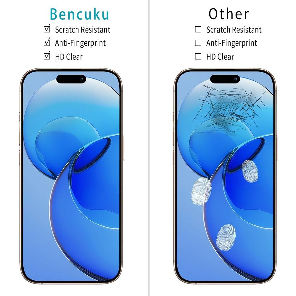 Bencuku  
- Scratch Resistant  
- Anti-Fingerprint  
- HD Clear  

Other  
- Scratch Resistant  
- Anti-Fingerprint  
- HD Clear